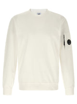 C.P. Company Sweat-shirt blanc en coton