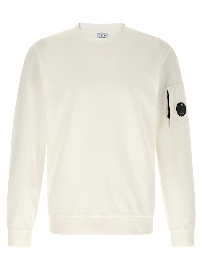 C.P. Company Sweat-shirt blanc en coton