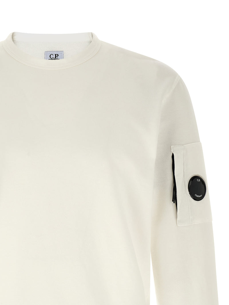 C.P. Company Sweat-shirt blanc en coton