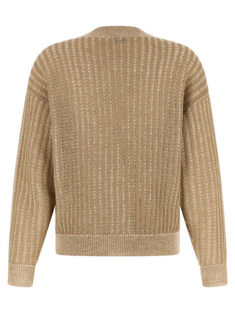 Peserico Beige Viscose Cardigan