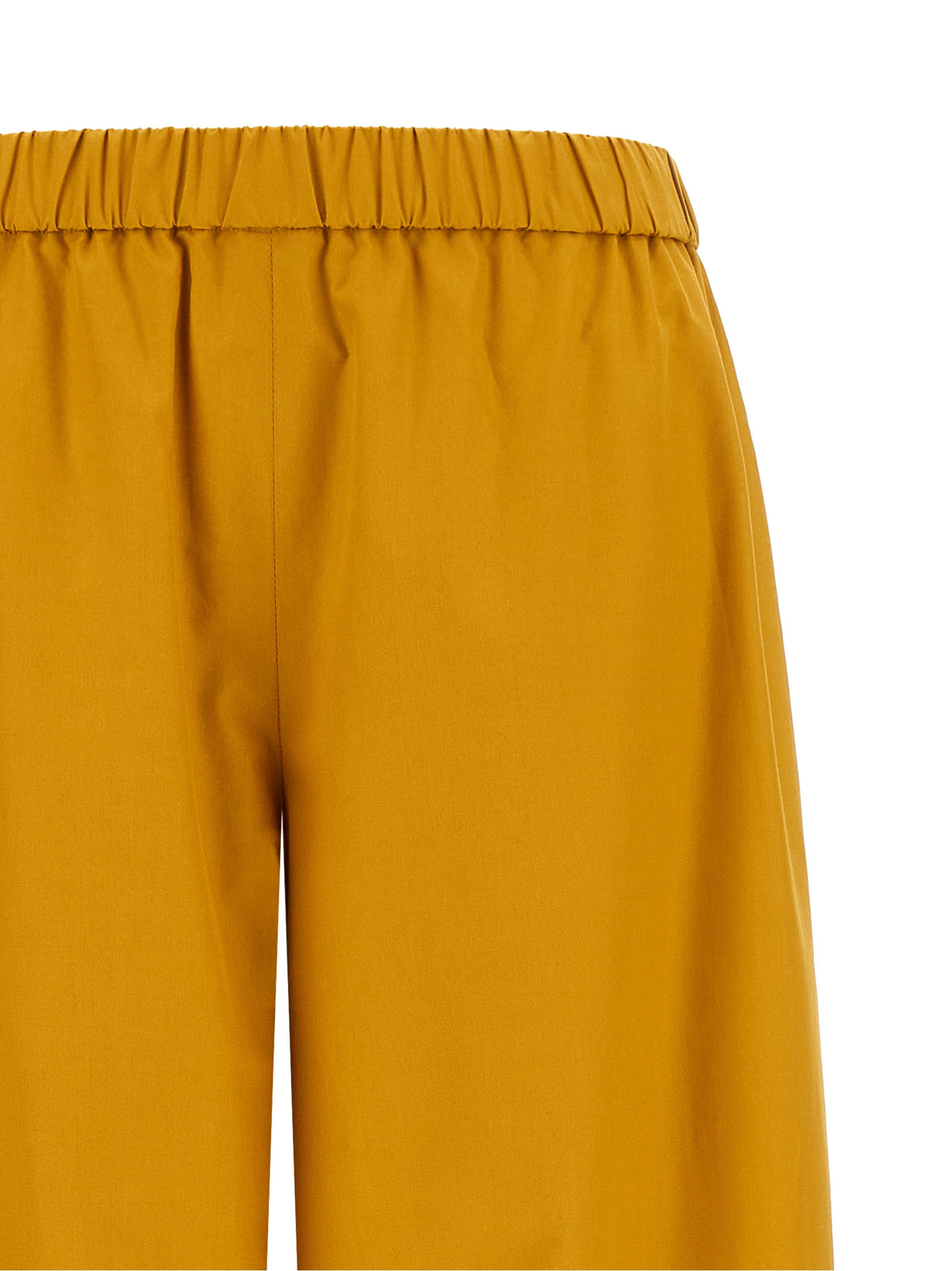 Pantalon décontracté bicolore en coton Fabiana Filippi