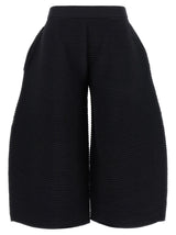 Pantalon court Issey Miyake en polyester noir