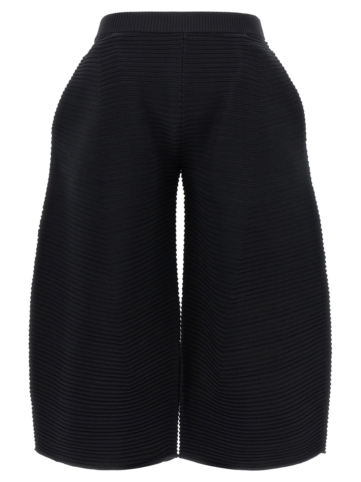 Pantalon court Issey Miyake en polyester noir
