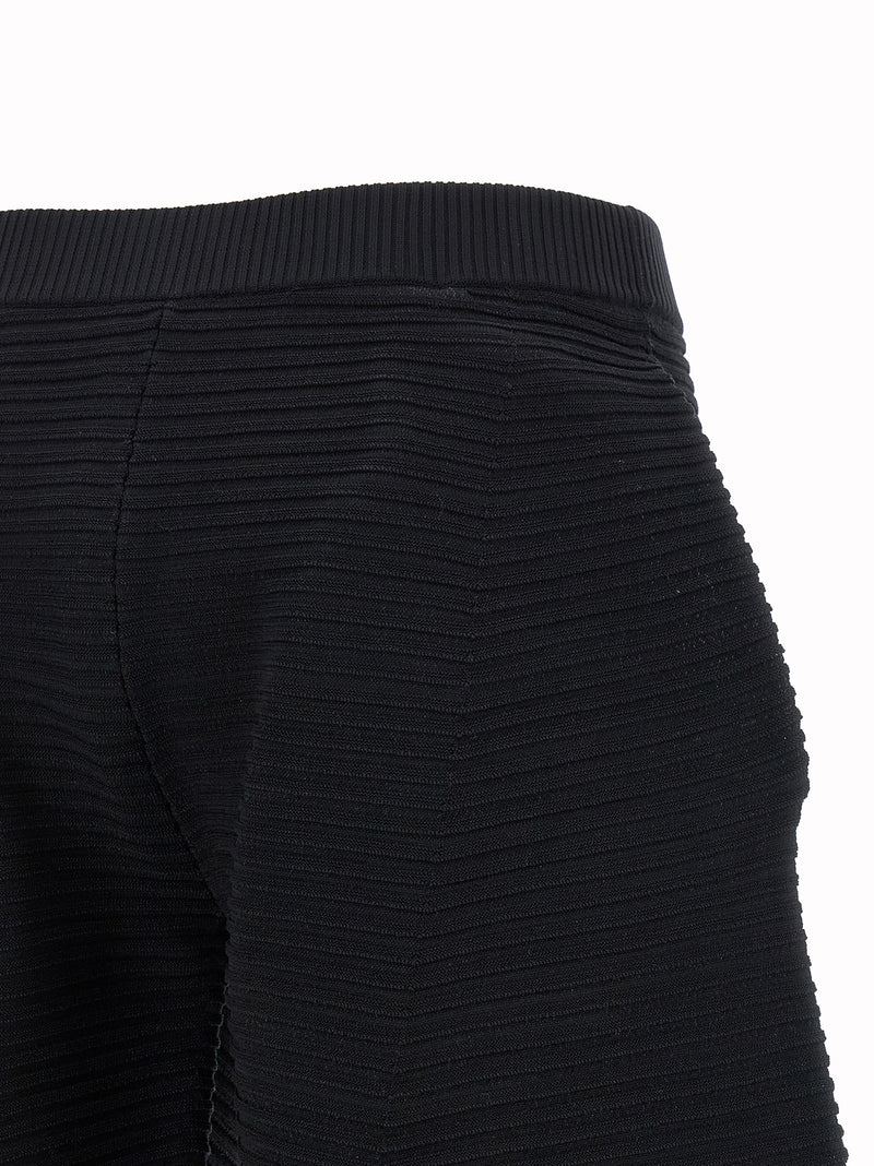 Pantalon court Issey Miyake en polyester noir