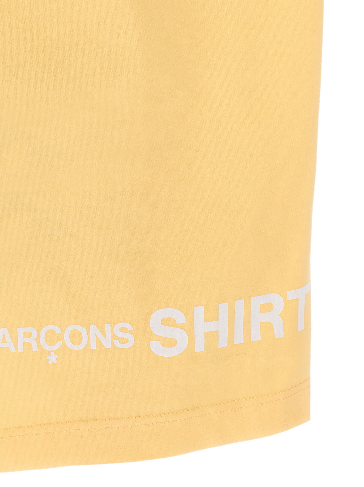 Comme Des Garçons Orange Cotton T-Shirt - Trendy & Comfortable