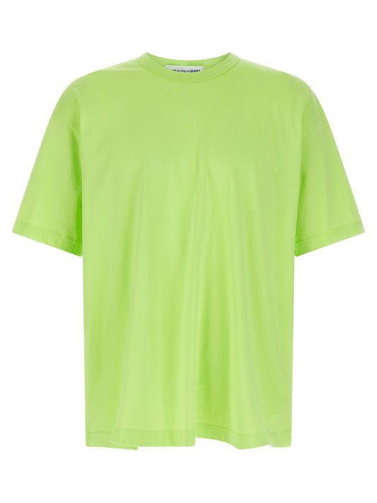 Comme Des Garçons Bicolor Cotton T-Shirt - Green