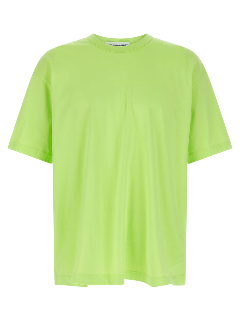 Comme Des Garçons Bicolor Cotton T-Shirt - Green