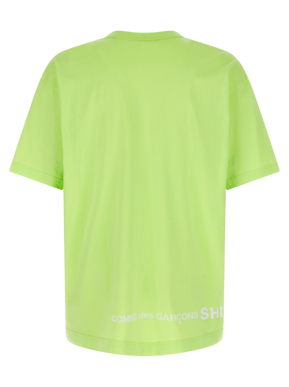 Comme Des Garçons Bicolor Cotton T-Shirt - Green