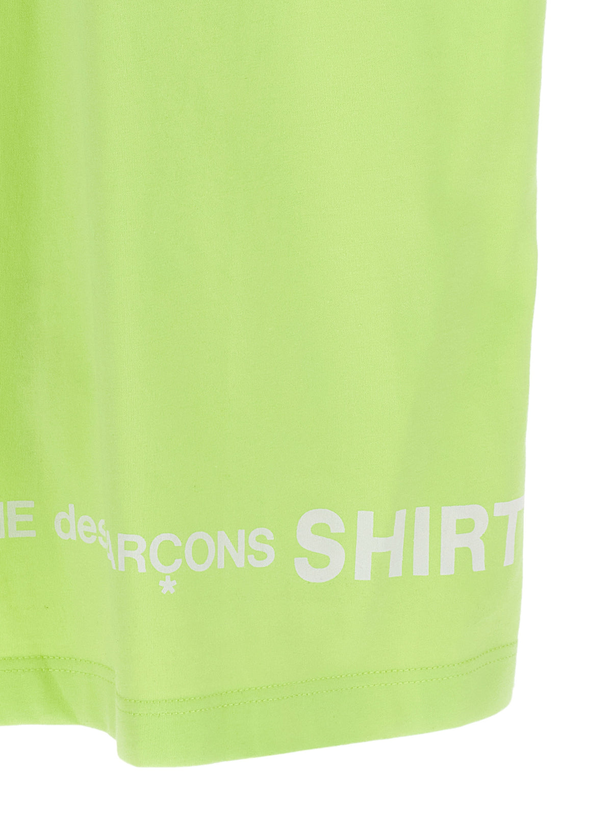 Comme Des Garçons Bicolor Cotton T-Shirt - Green