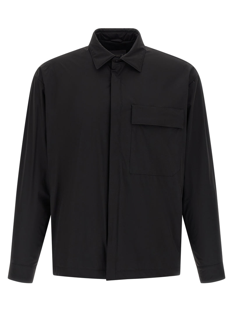 Veste Shell en polyamide noir Herno