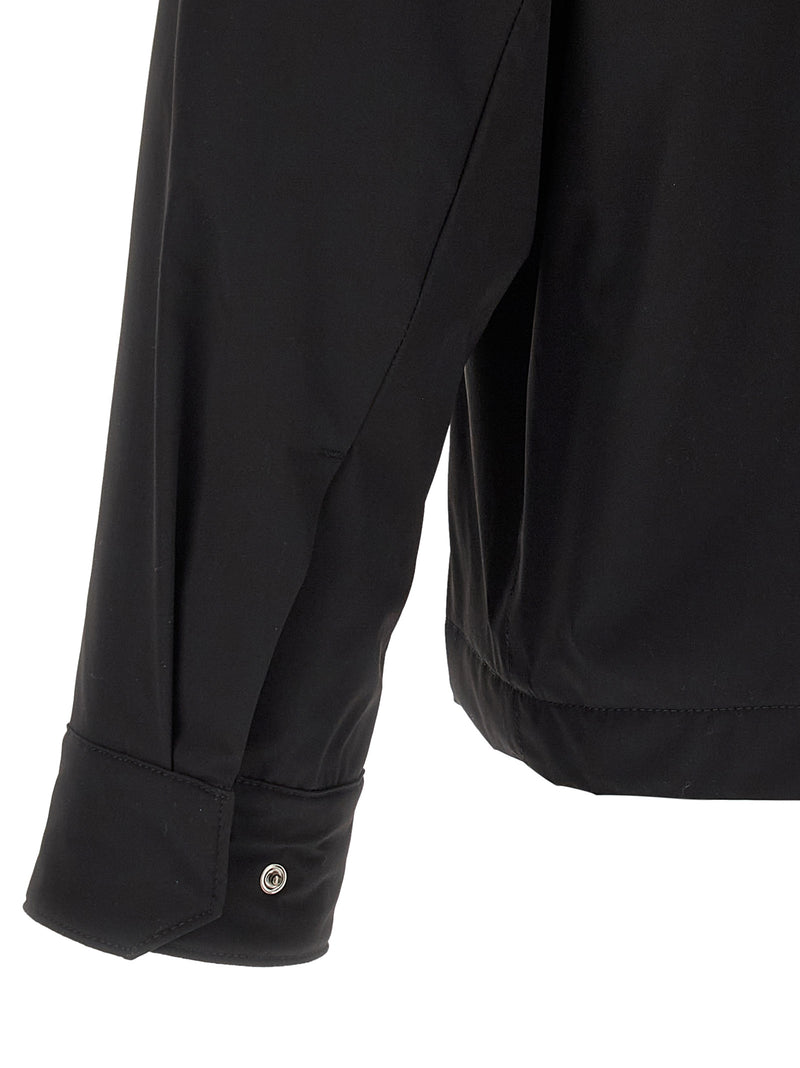Veste Shell en polyamide noir Herno