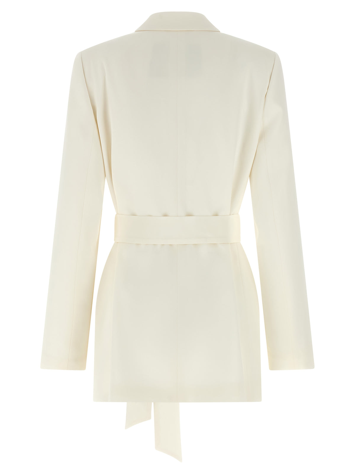 Kiton White Silk Blazer