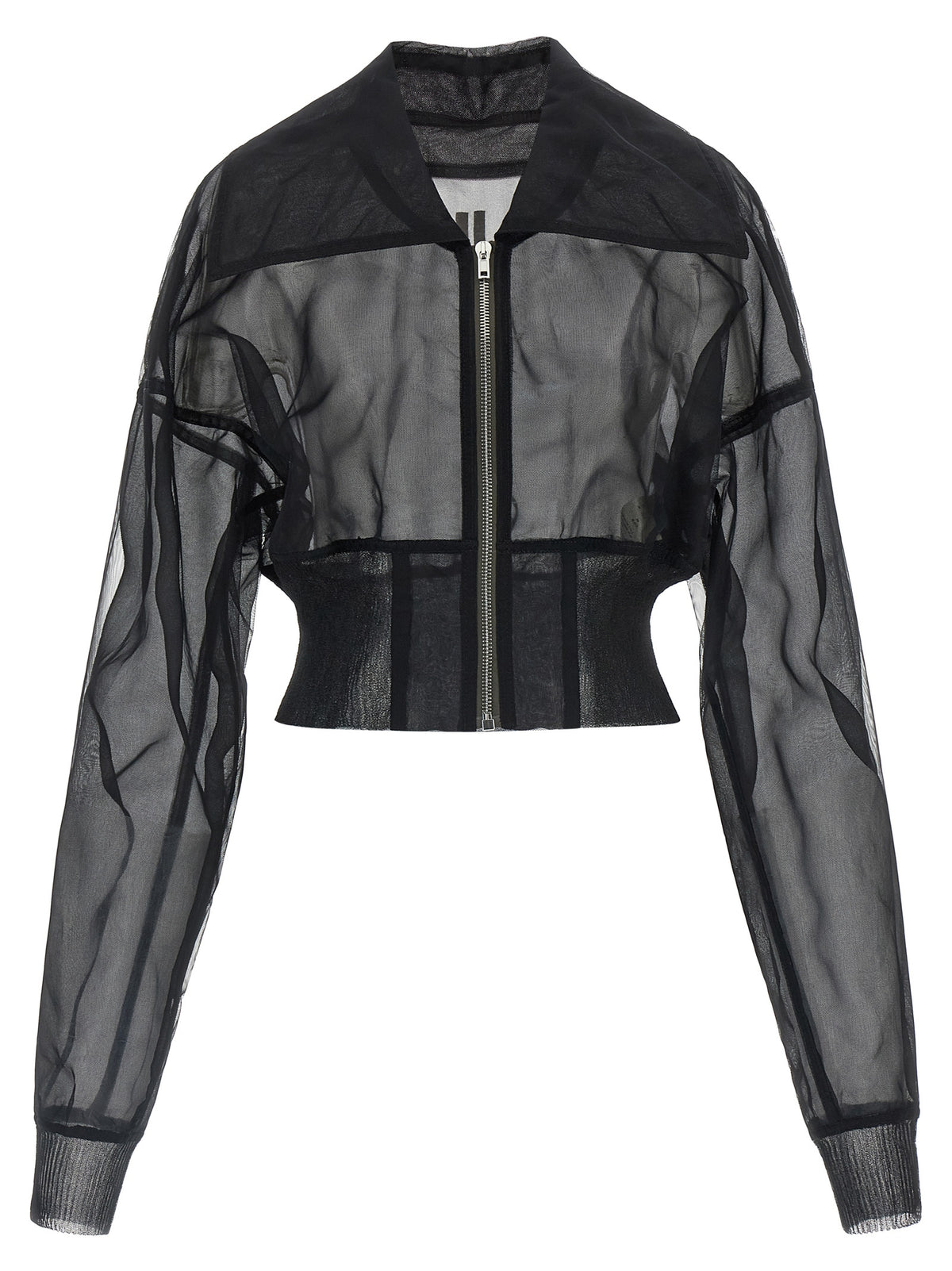 Bomber en nylon noir Rick Owens
