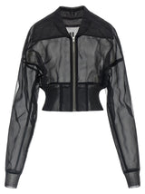 Bomber en nylon noir Rick Owens