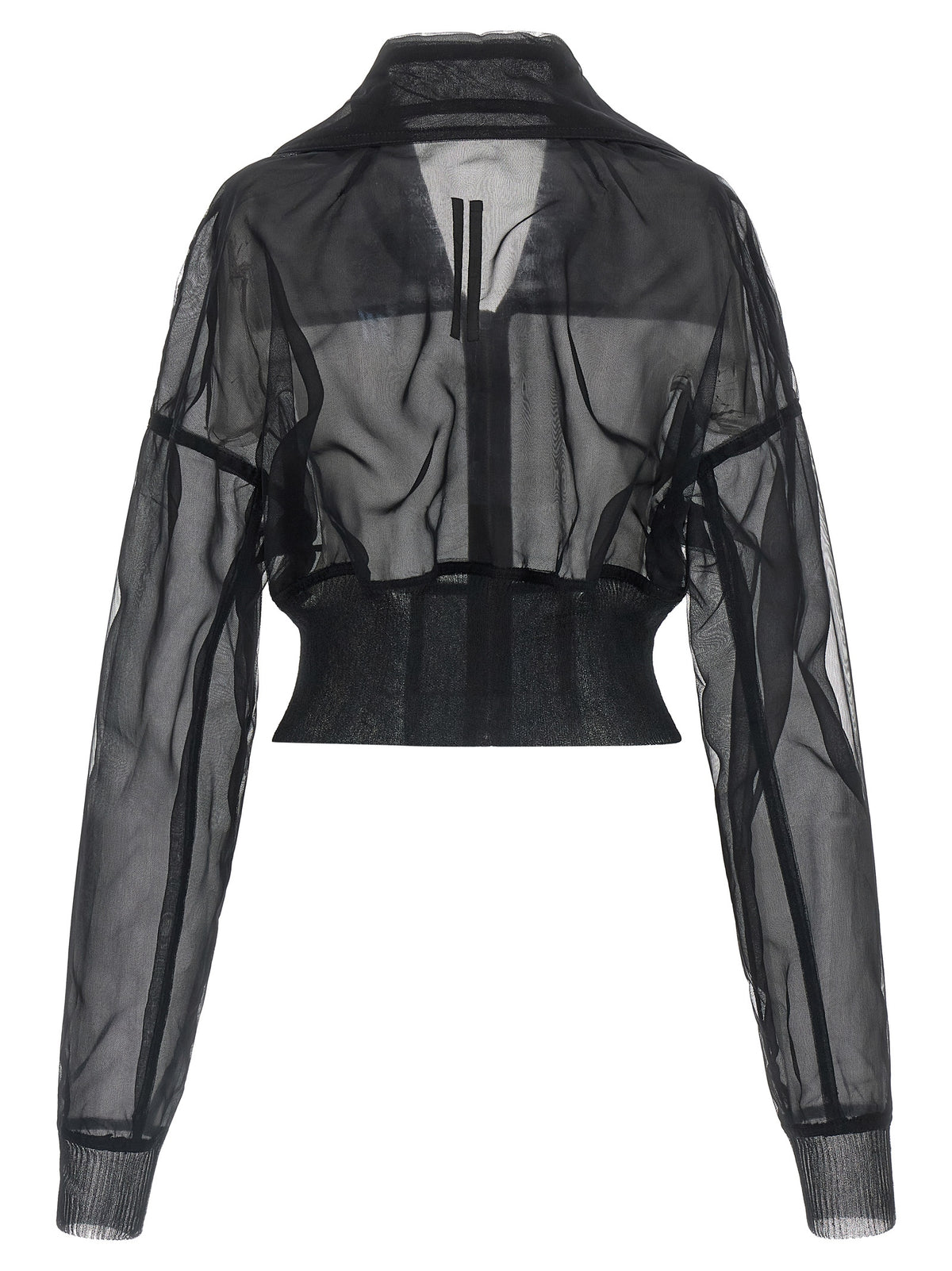 Bomber en nylon noir Rick Owens