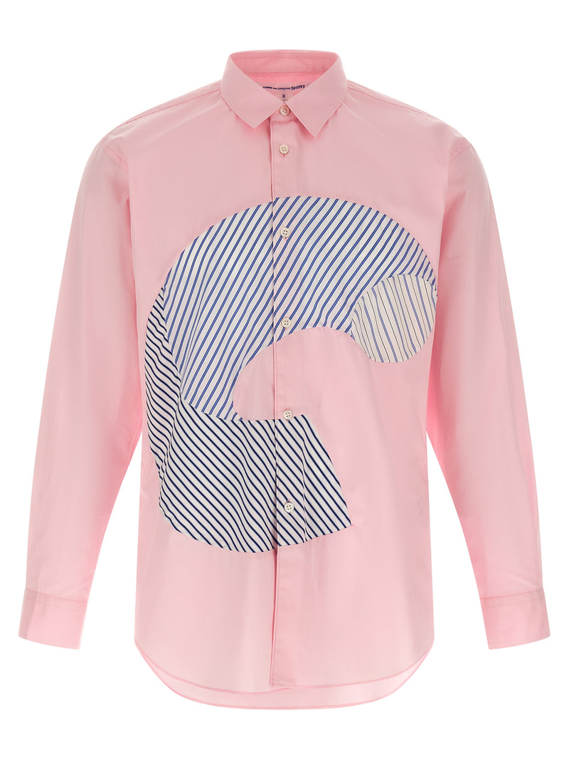 Comme Des Garçons Multicolor Cotton Blouse for Men