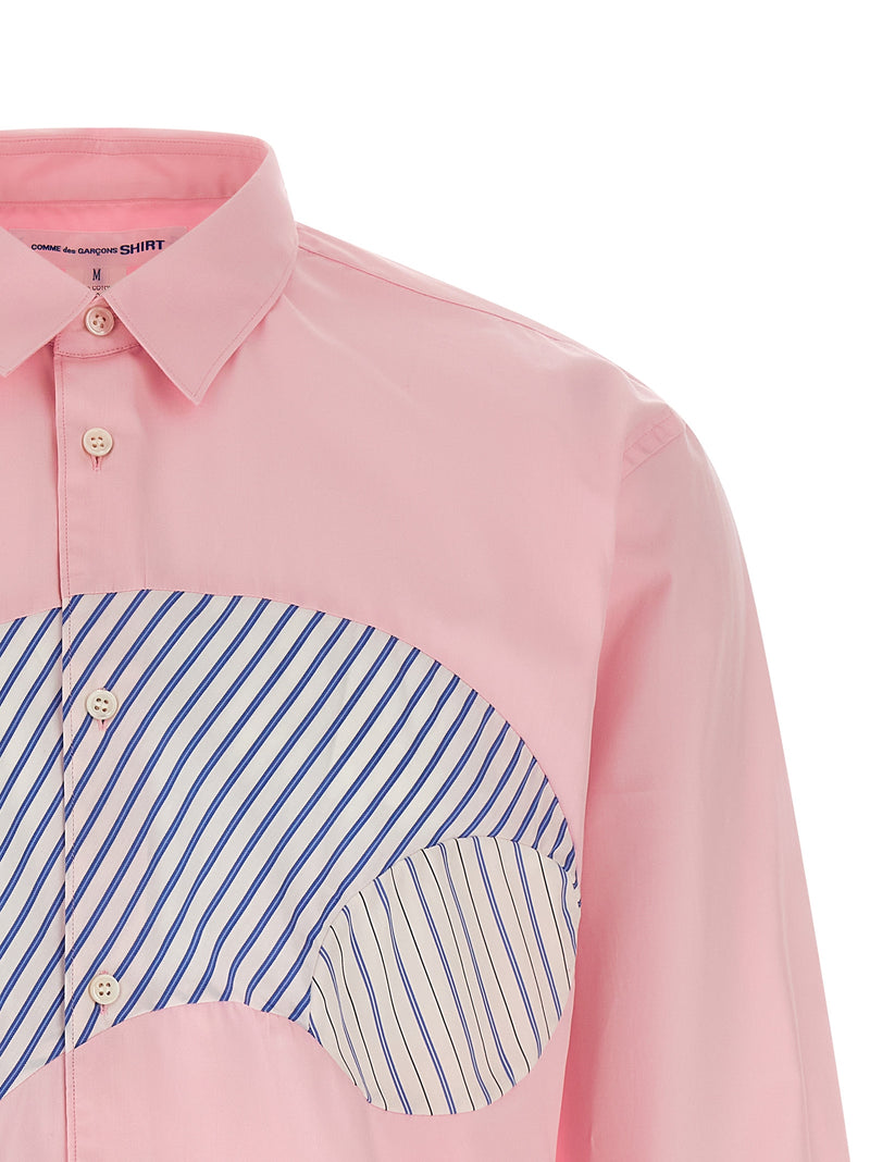 Comme Des Garçons Multicolor Cotton Blouse for Men
