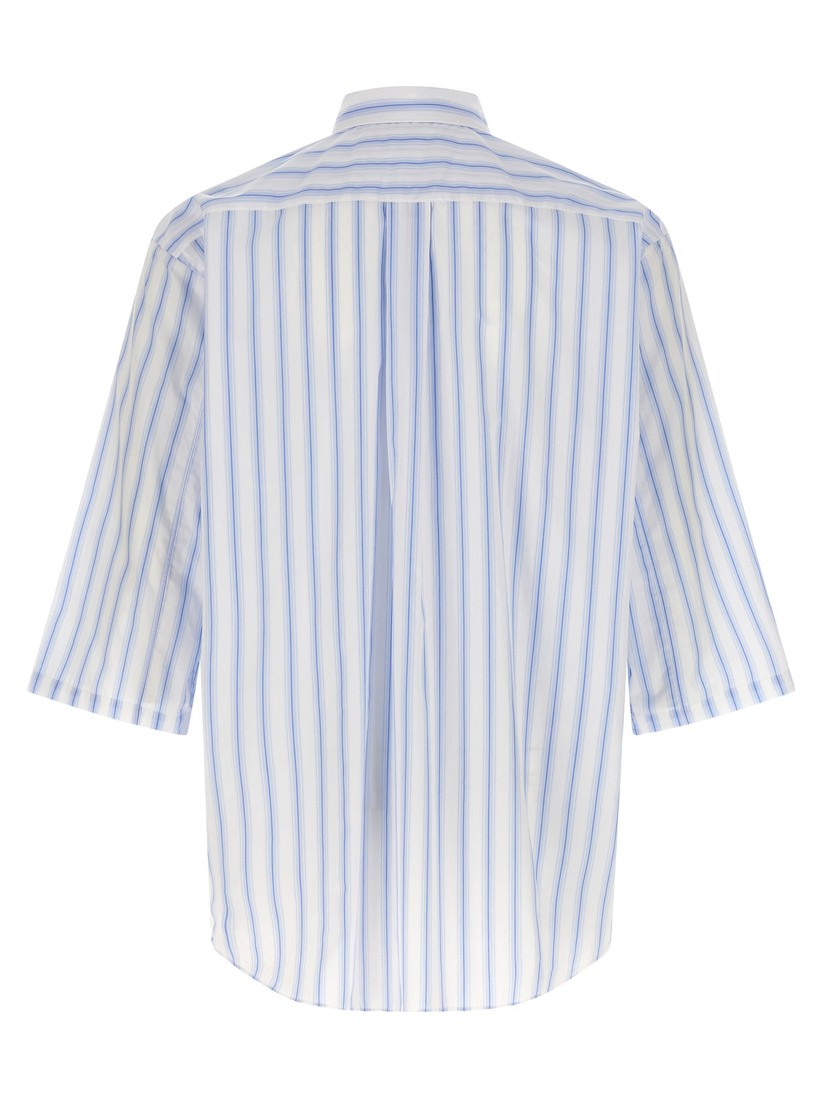 Comme Des Garçons Blue Cotton Blouse for Men