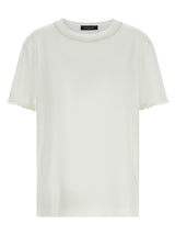 T-shirt Fabiana Filippi en coton blanc