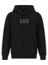 MM6 Maison Margiela Black Cotton Sweatshirt