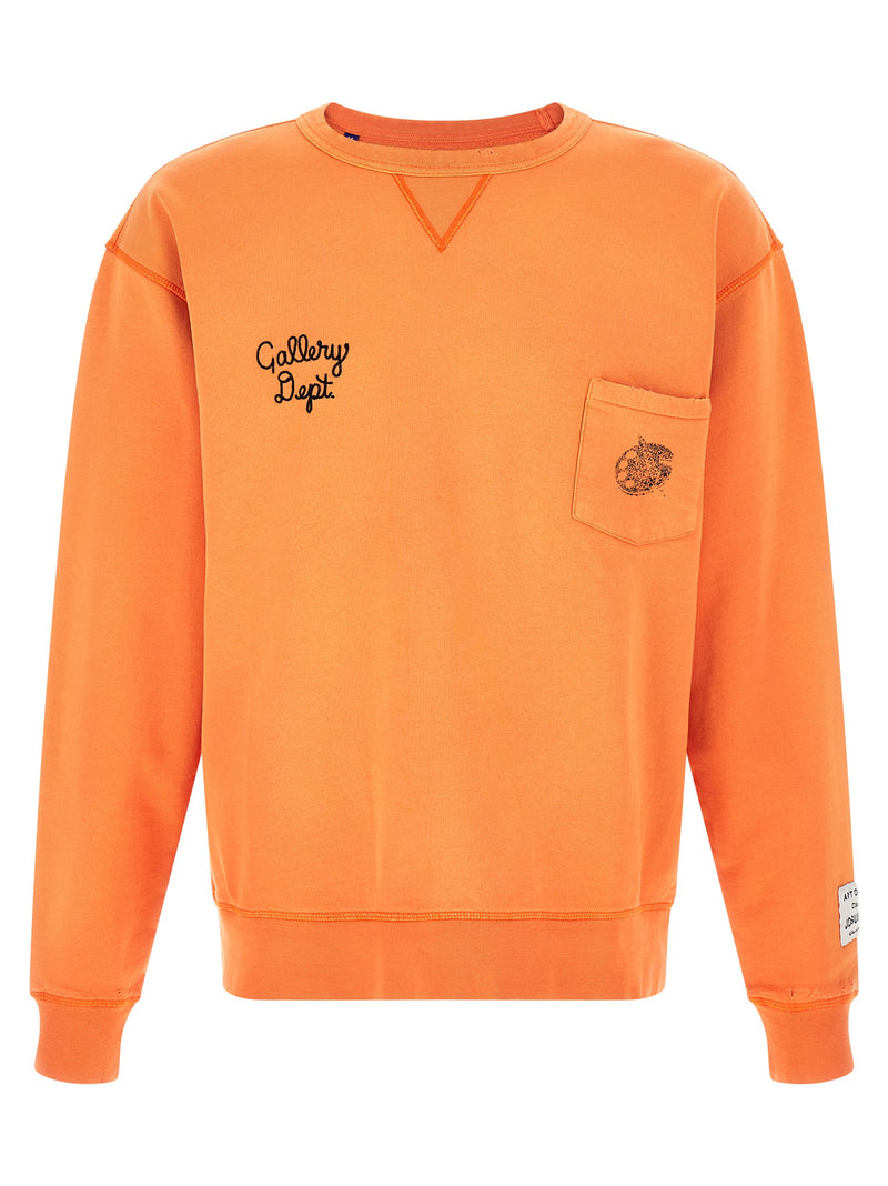 GALLERY DEPT. Orange Cotton Sweatshirt