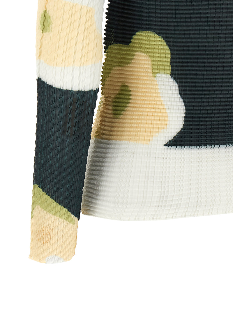 Issey Miyake Multicolor Polyester Sweatshirt