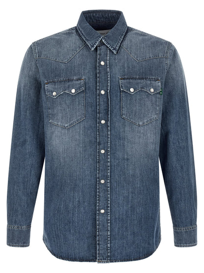 Department 5 Blue Cotton Blouse