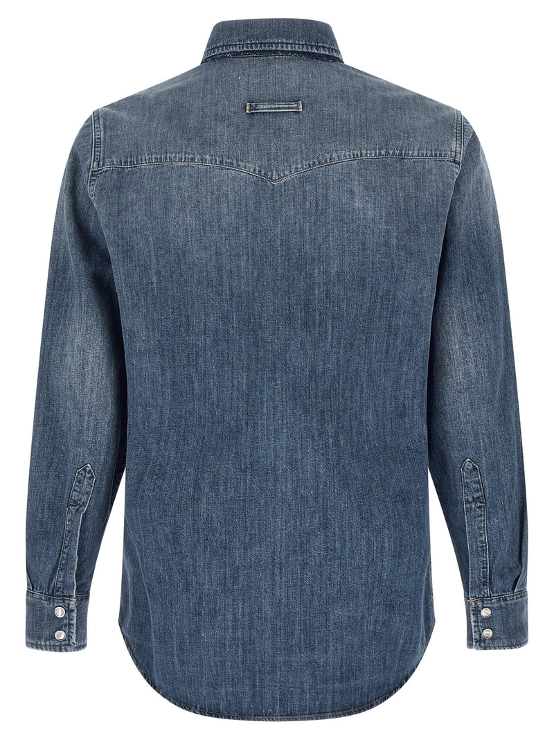Department 5 Blue Cotton Blouse