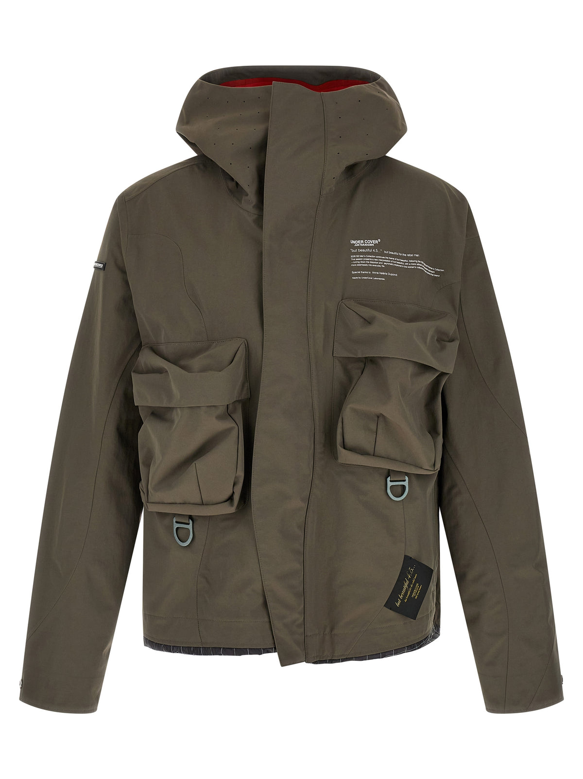 Undercover Gray Nylon Parka