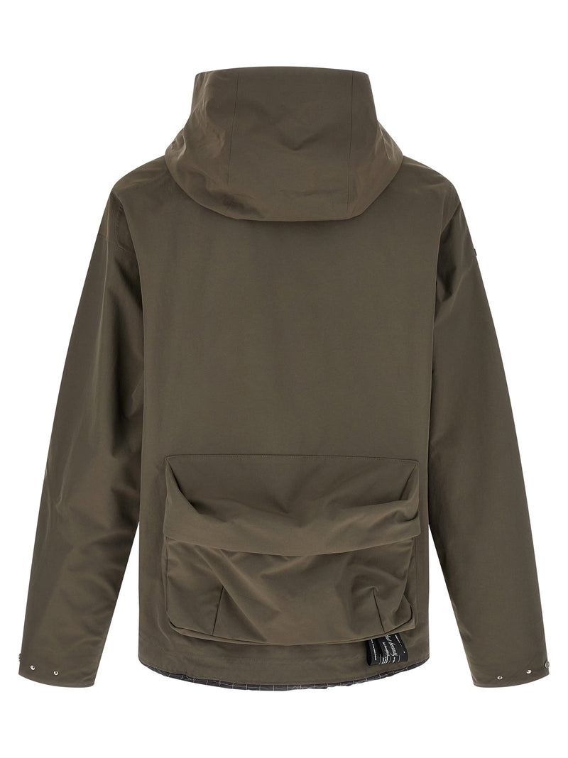 Undercover Gray Nylon Parka for Men