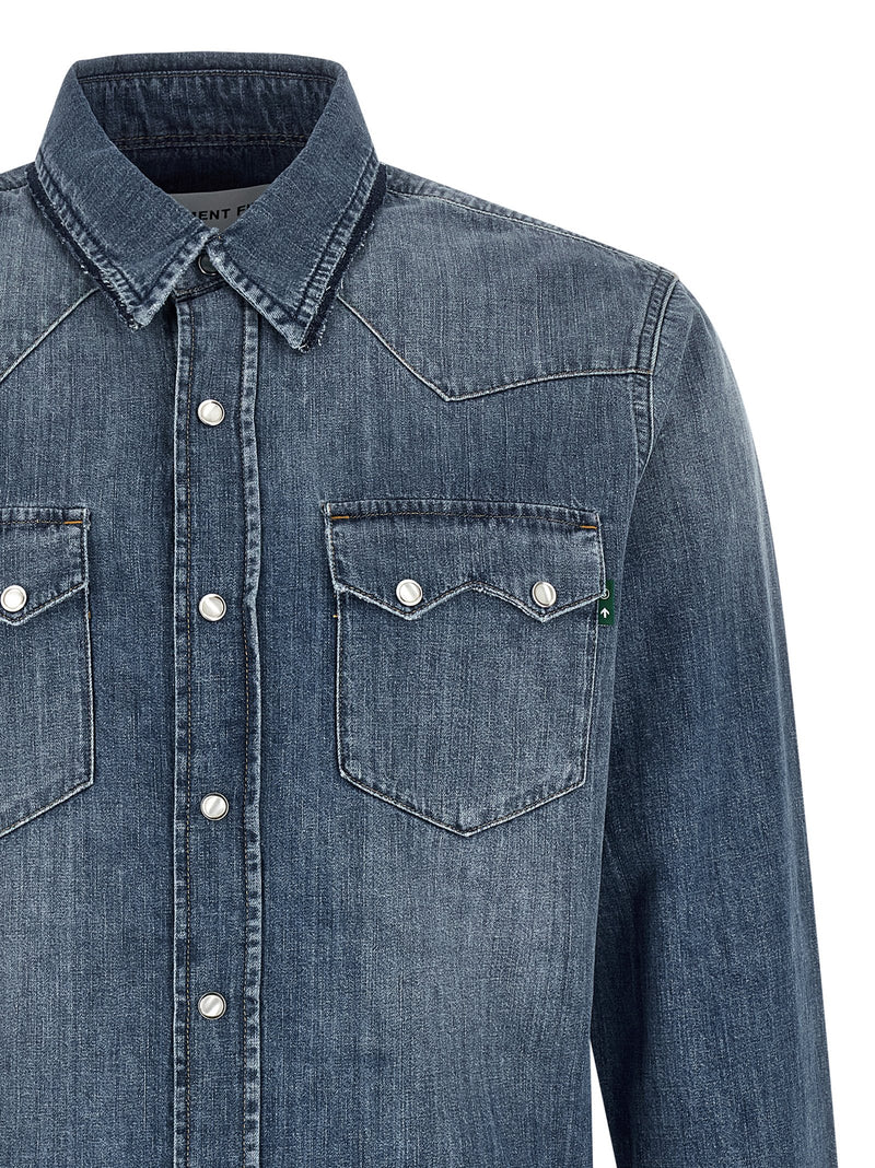 Department 5 Blue Cotton Blouse