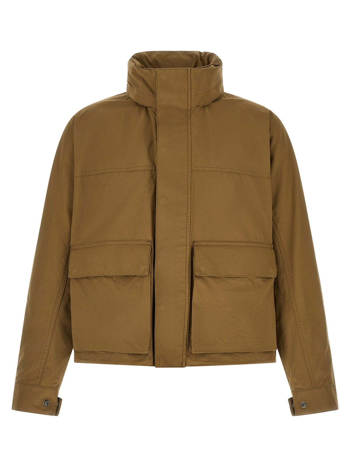 Parka Lemaire bicolore en coton