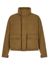 Parka Lemaire bicolore en coton