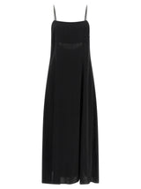 Peserico Black Viscose Long Dress