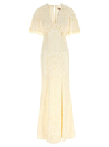 Robe Longue en Coton Blanche Twinset