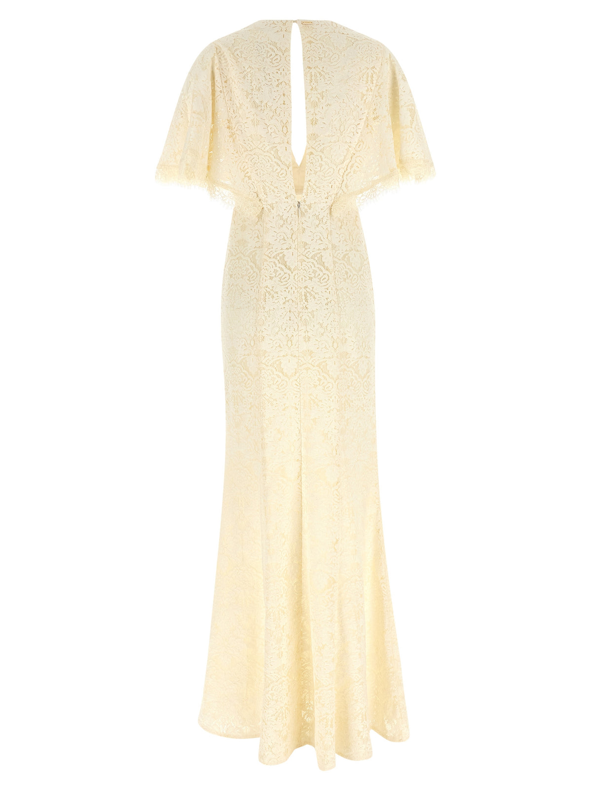 Robe Longue en Coton Blanche Twinset