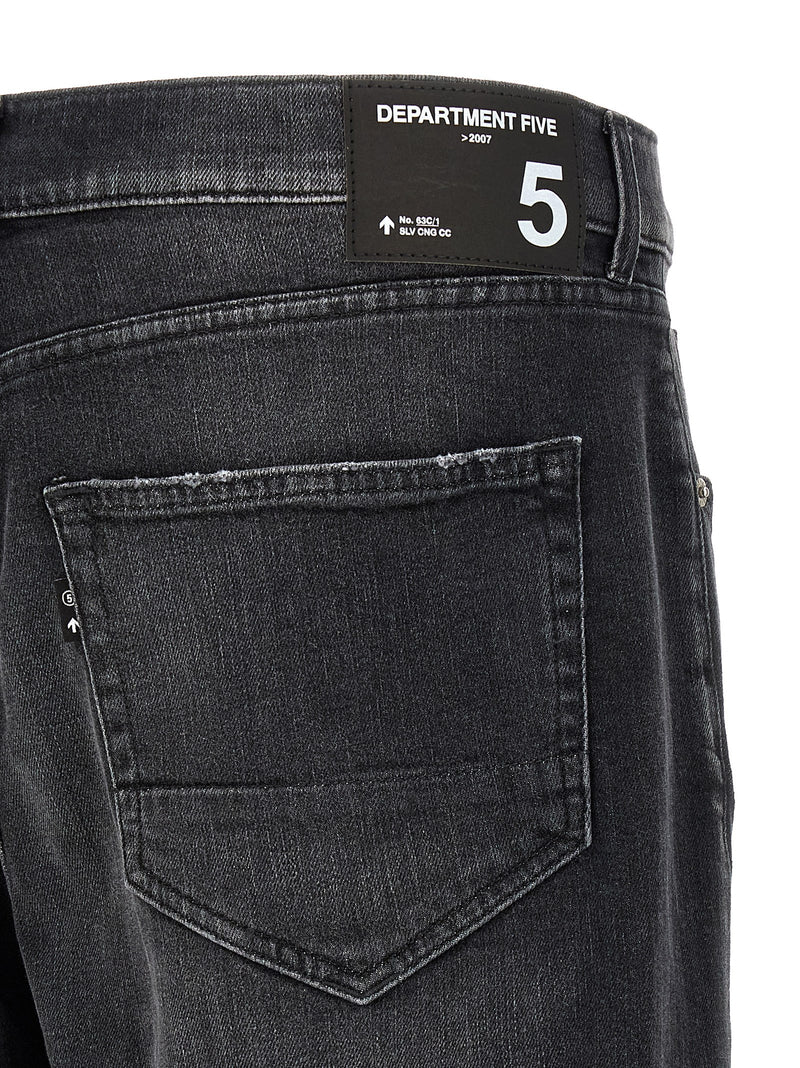 Jean court en coton noir Department 5