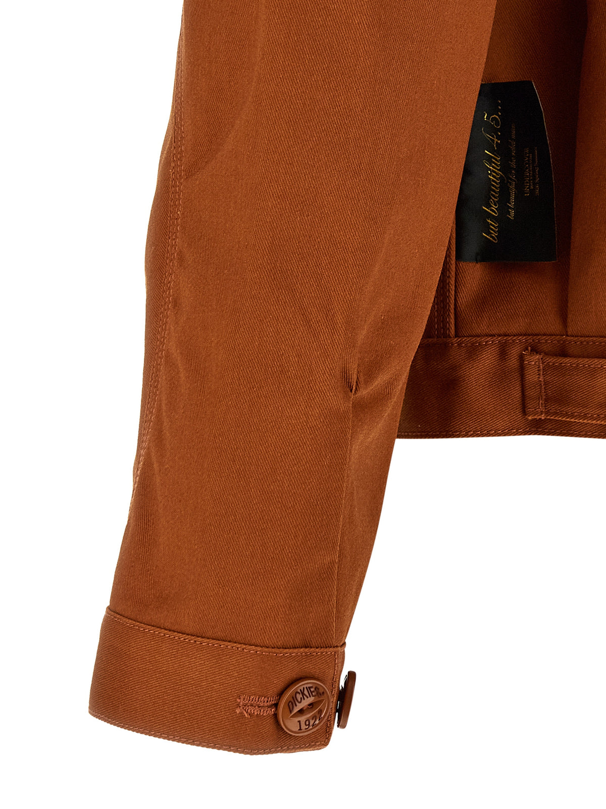 Undercover Brown Polyester Shell Jacket