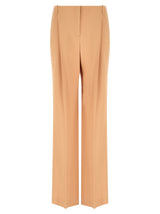 Ermanno Scervino Beige Acetate Casual Pants for Women