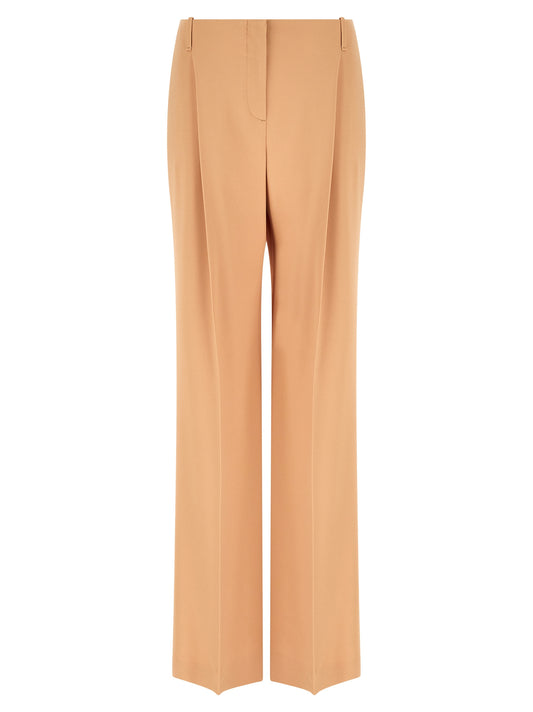 Ermanno Scervino Beige Acetate Casual Pants for Women