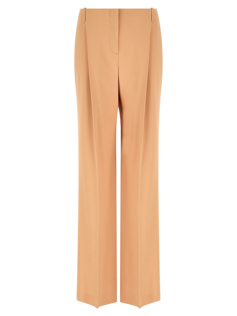 Ermanno Scervino Beige Acetate Casual Pants for Women