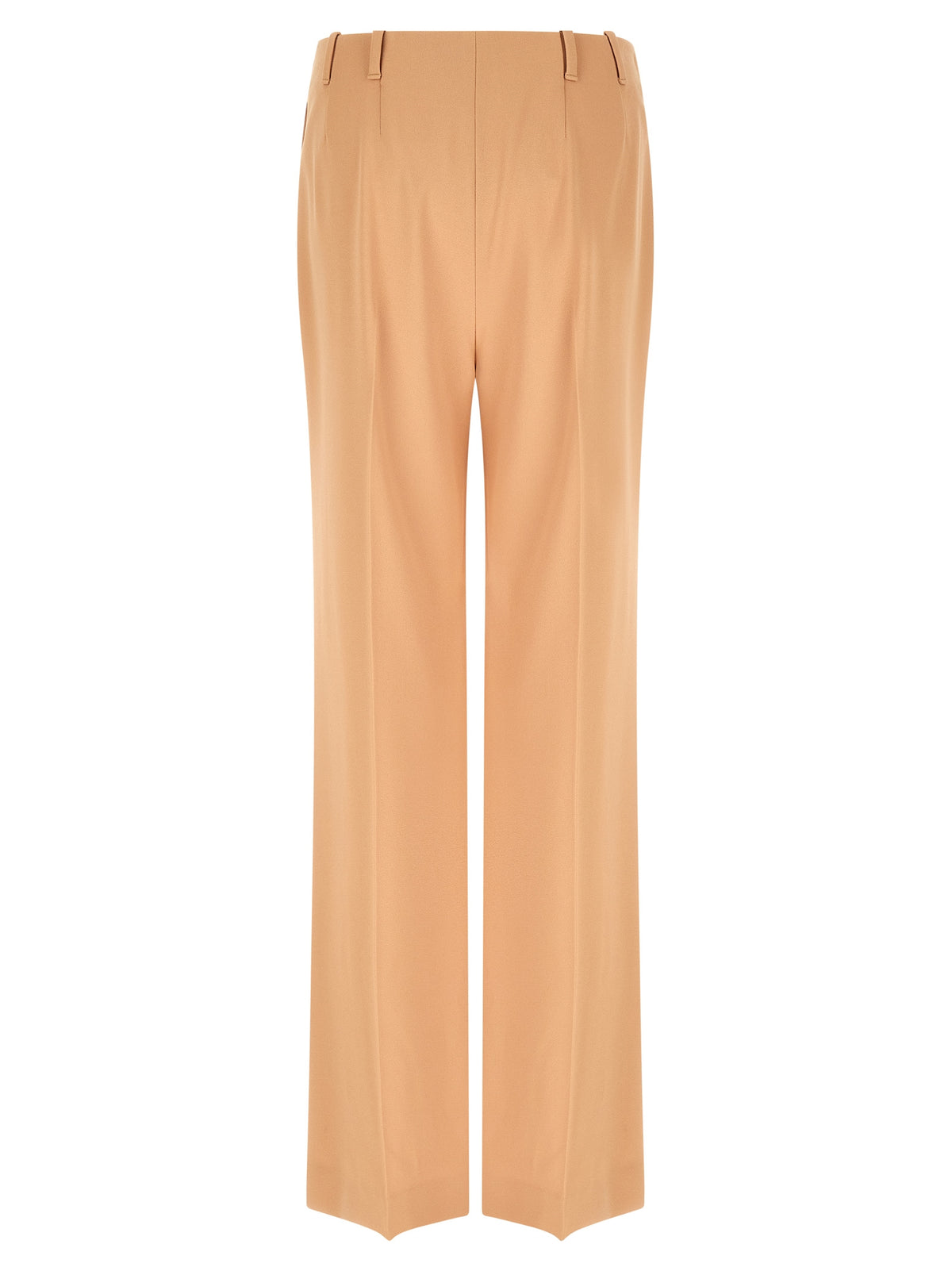 Ermanno Scervino Beige Acetate Casual Pants for Women