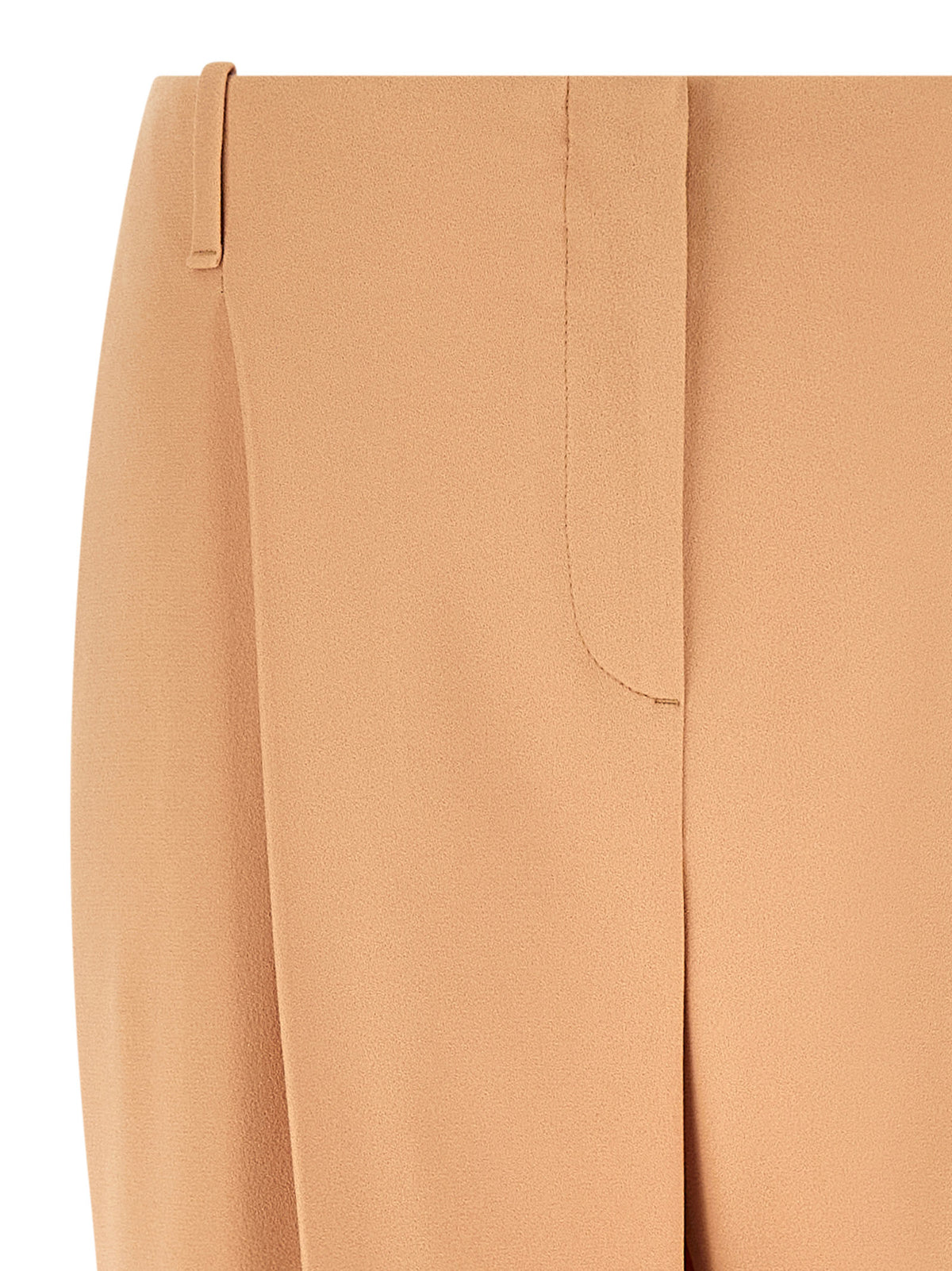 Ermanno Scervino Beige Acetate Casual Pants for Women