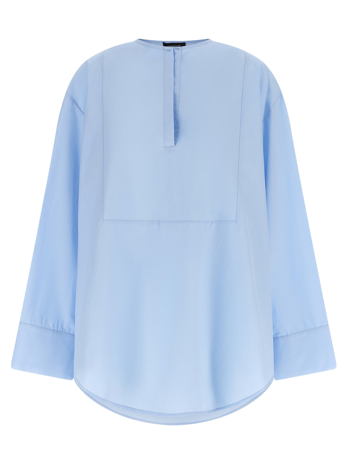 Chemisier bleu en coton Fabiana Filippi