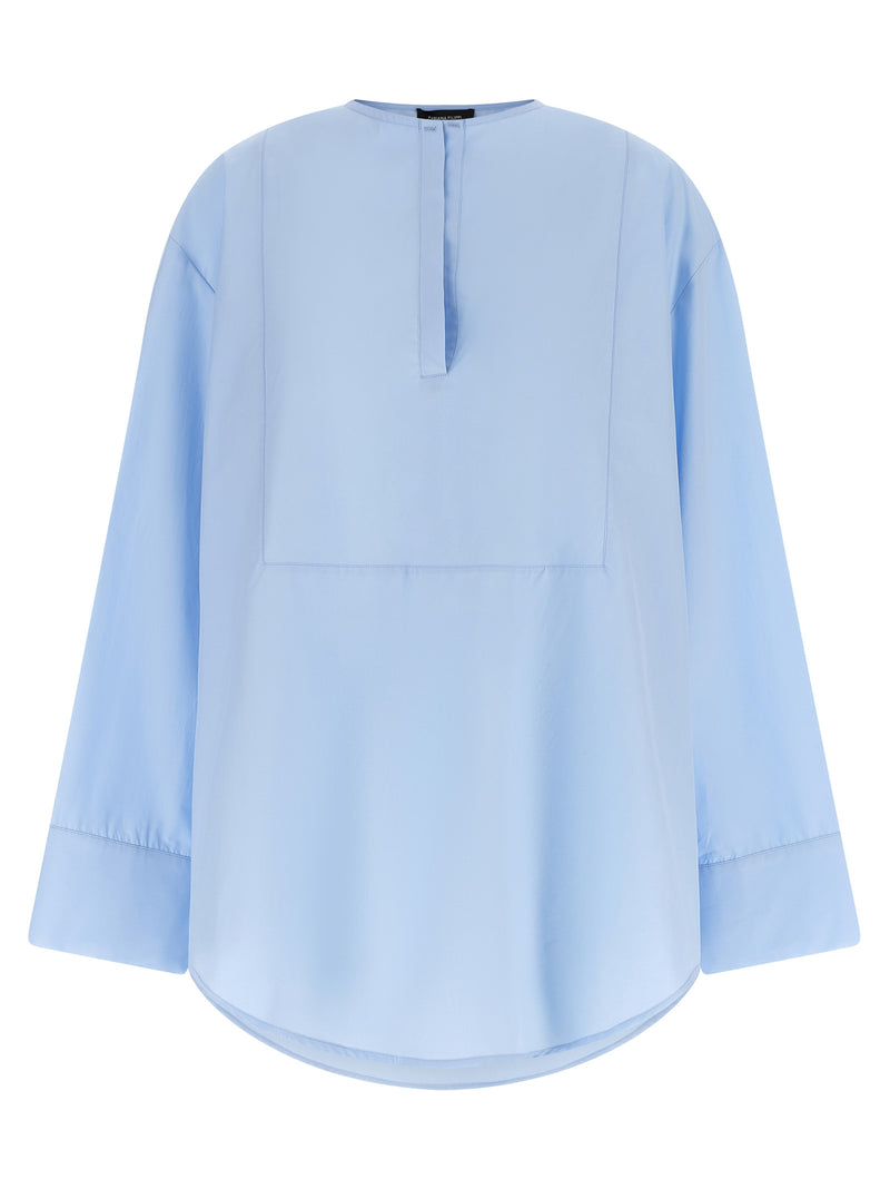Fabiana Filippi Blue Cotton Blouse