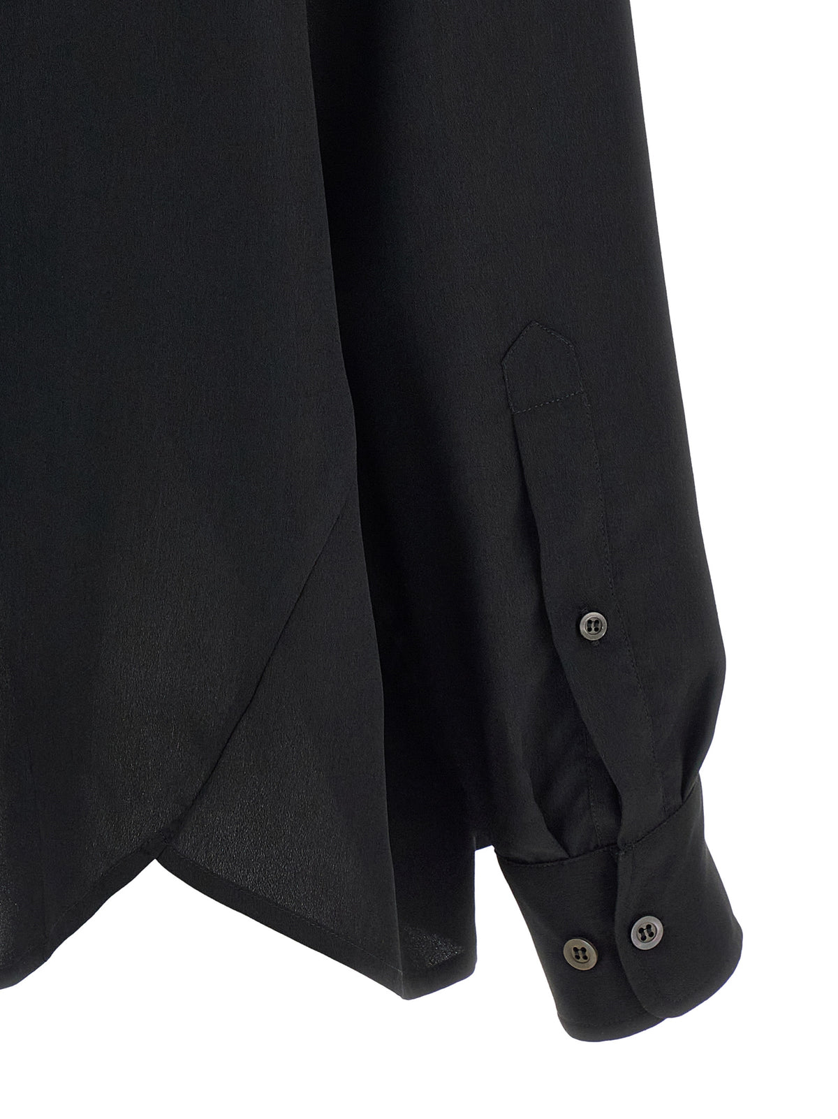 Dries Van Noten Blouse noire en polyester