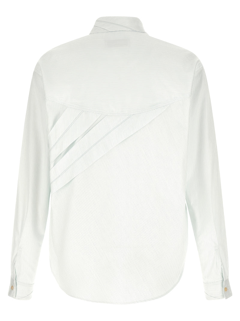 Chemisier bicolore en coton Kiko Kostadinov