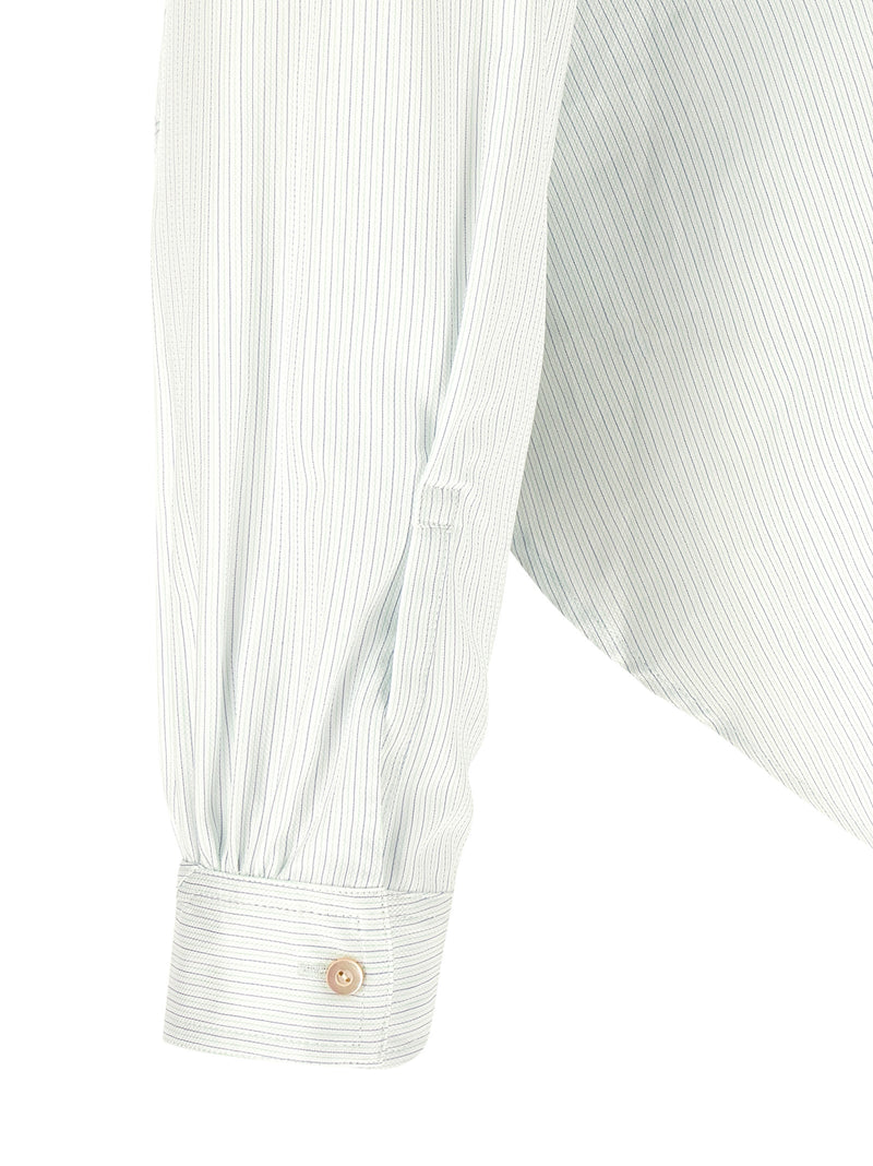 Chemisier bicolore en coton Kiko Kostadinov