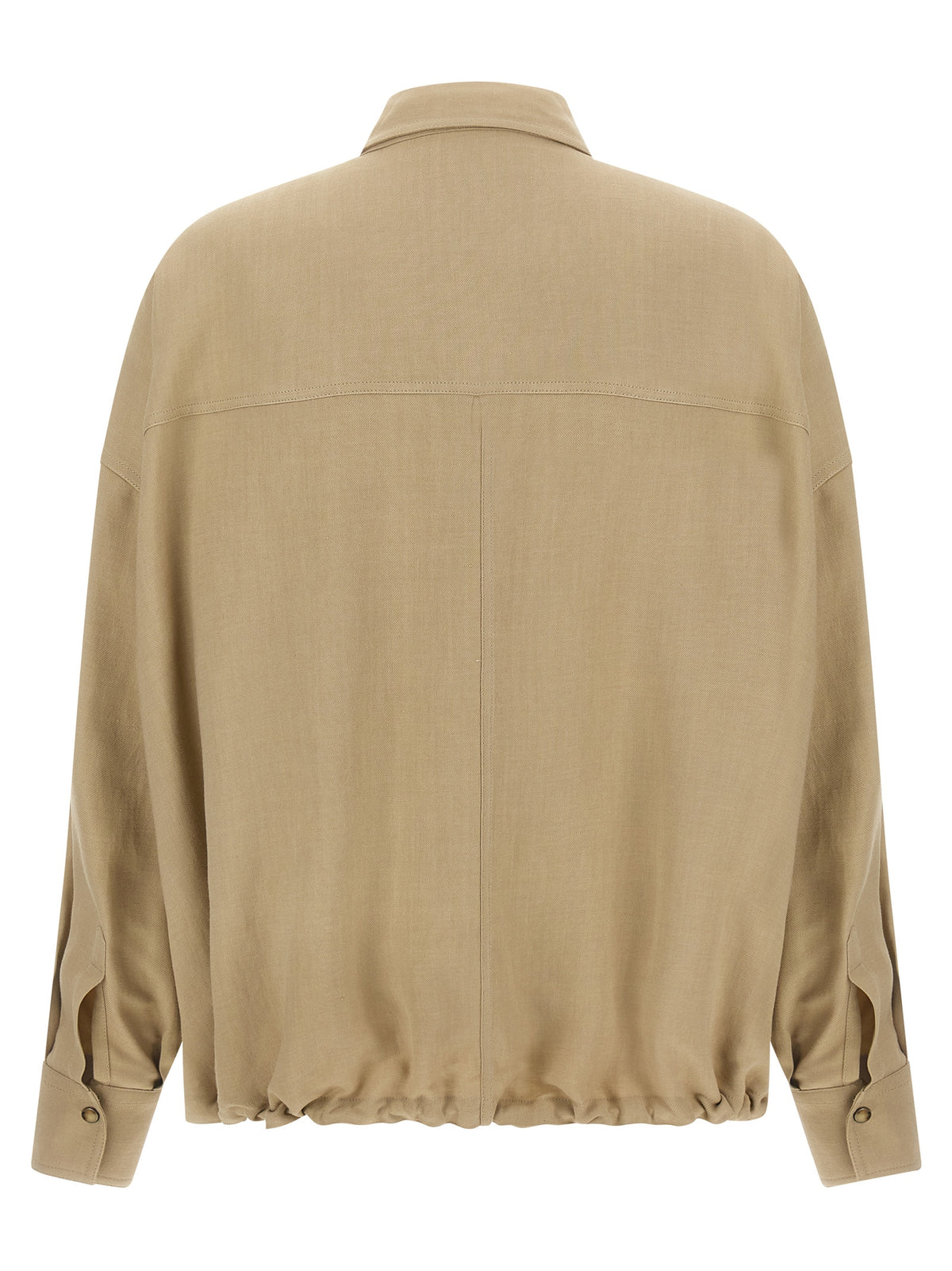 Brunello Cucinelli Beige Viscose Blouse