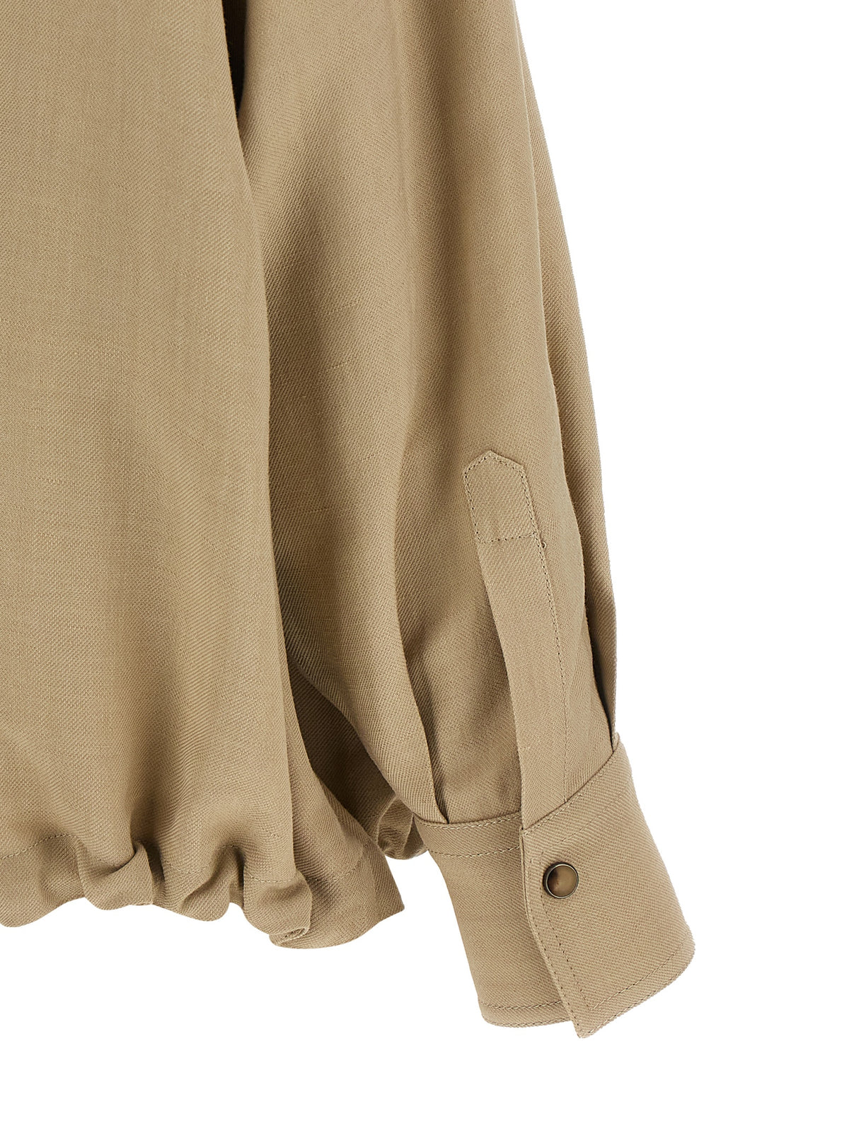 Brunello Cucinelli Beige Viscose Blouse